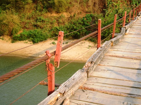 Nhiều cầu treo tại Cao Bằng xuống cấp trầm trọng